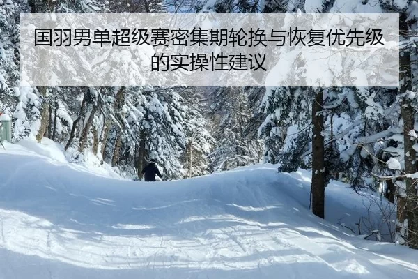 国羽男单超级赛密集期轮换与恢复优先级的实操性建议